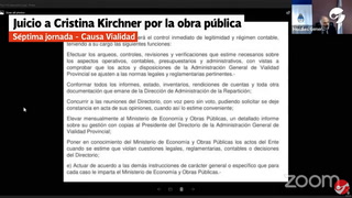 Juicio a Cristina Kirchner. Fiscal Mola: "Lázaro Báez representaba los intereses de Néstor y Cristina Kirchner"
