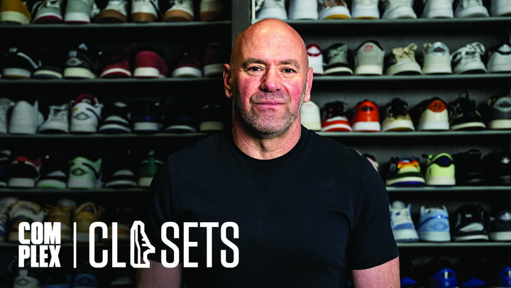 Dana White Shows Off $100k-A-Year Sneaker Collection And Rare Travis Scott Customs: Complex Closets