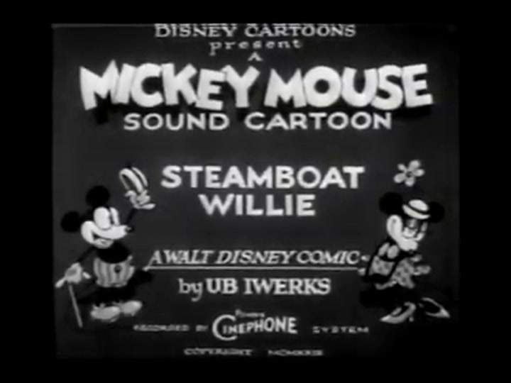 Walt Disney Animation Studios' Steamboat Willie