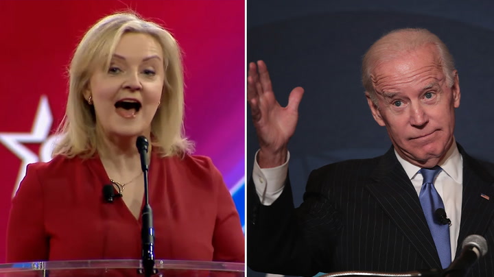 Liz Truss attacks Biden for ‘intervening’ in her controversial economic plans