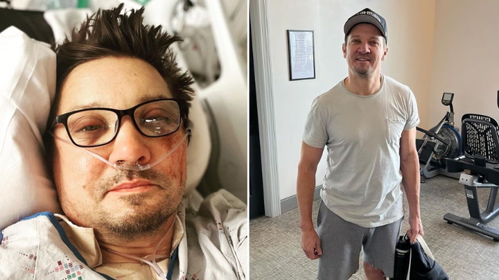 Jeremy Renner marks one year since ICU release after snowplough accident