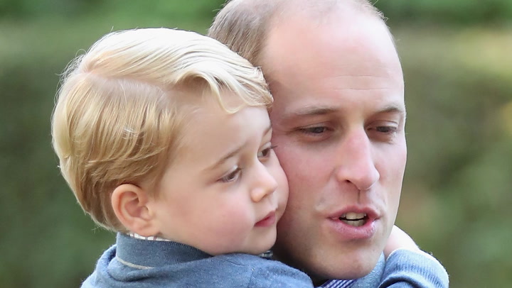 Prince William reveals George has been litter picking to learn about environment