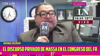 Sergio Massa: “El error es pararnos con el dedo acusador y decirle a la gente que se equivocó a la hora de votar”