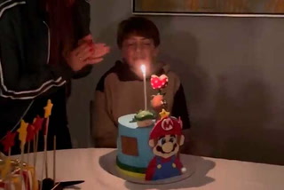 El hijo menor de Wanda Nara y Maxi López cumplió 12 años y lo festejó con los dos