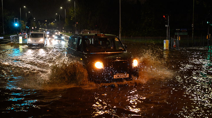 London Fire Brigade shares safety tips as flash floods hit capital