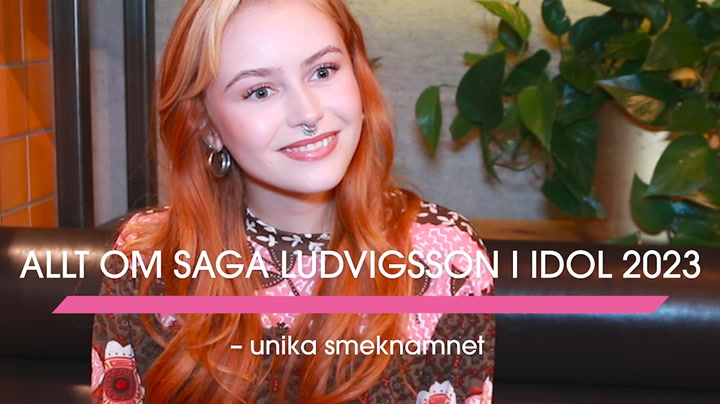 Allt om Saga Ludvigsson i Idol 2023: ”Mamma brukar kalla mig 90-åringen”