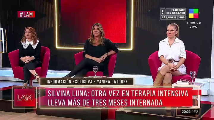 Yanina Latorre dio las últimas noticias sobre la salud de Silvina Luna