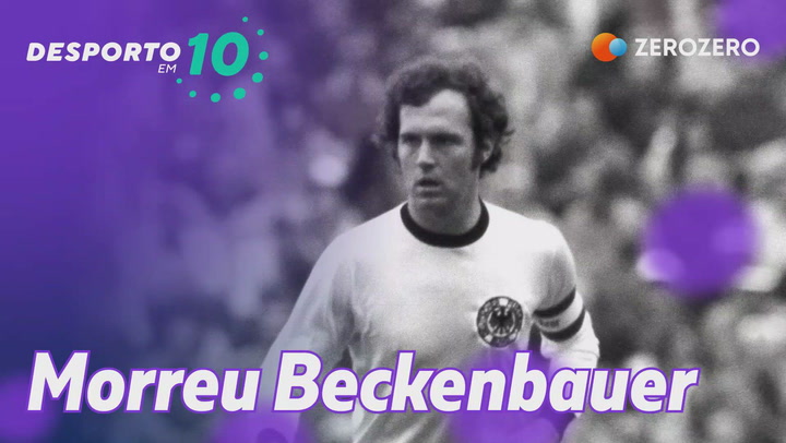 9 de janeiro | A morte de Franz Beckenbauer