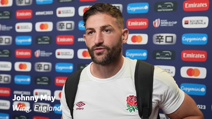 England players react to 30-24 win to Fiji at Rugby World Cup