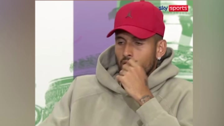 ‘I do what I want’: Kyrgios clashes with reporter after flouting Wimbledon’s all-white rule
