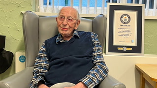 Watch: World’s oldest man receives Guinness World Record aged 111