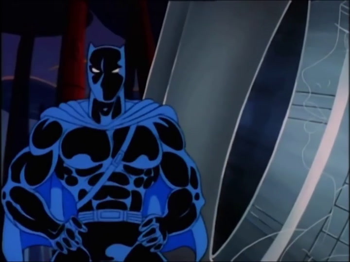 Primera aparición animada de Pantera negra