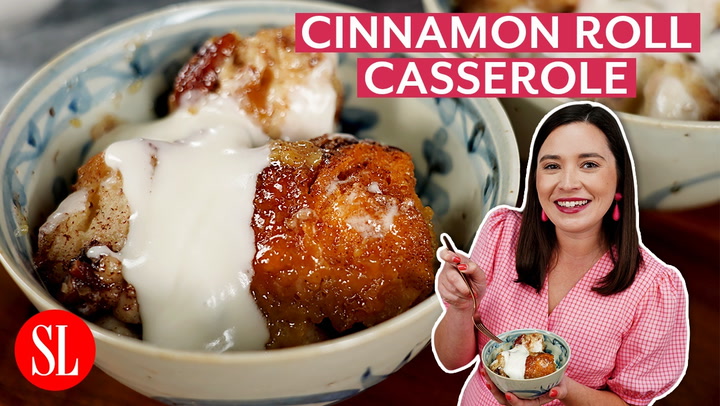 Crock Pot Cinnamon Roll Casserole • FoodnService