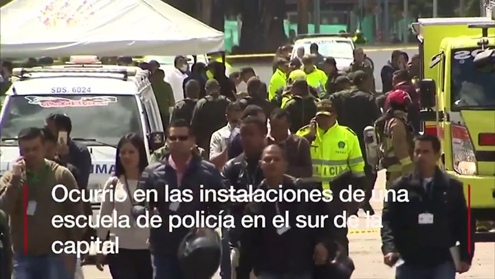 Las primera imágenes tras la explosión en Colombia - Fuente: BBC