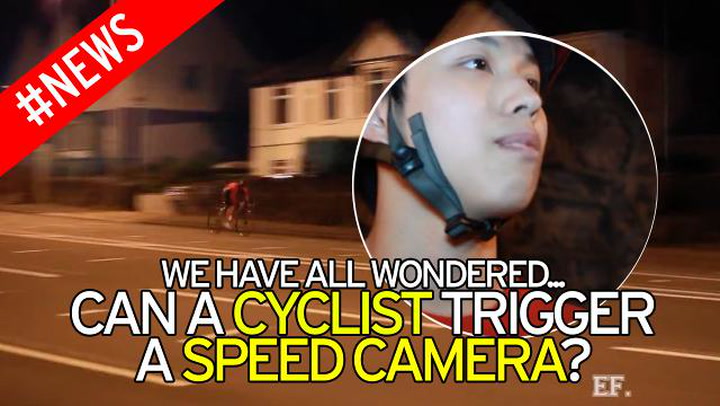 Can cyclists set off speed cameras? This lightning quick bike