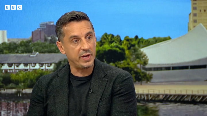 Gary Neville criticises A-Level assessments as thousands of students receive exam results