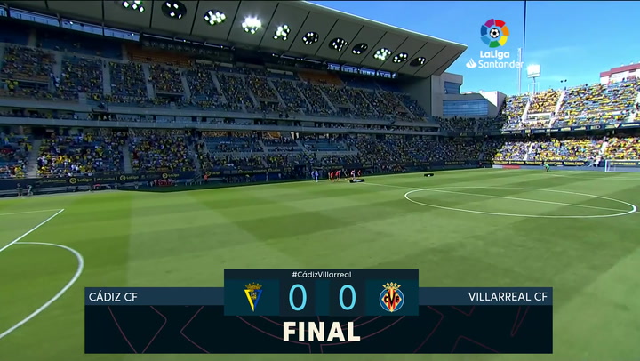 LaLiga (J7): Resumen del Cádiz 0-0 Villarreal