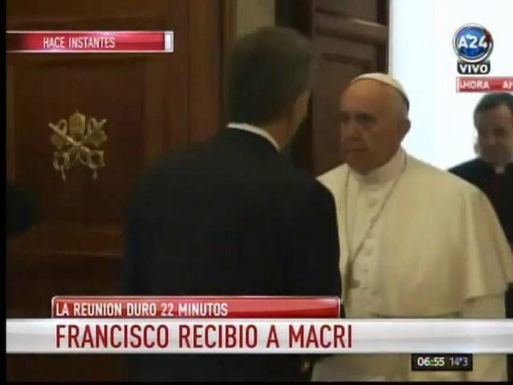 El papa Francisco y Mauricio Macri se reunieron por primera vez desde el cambio de Gobierno