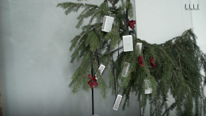 DIY: Så gör du en stilren julkalender