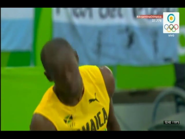 Usain Bolt ganó en los 100 metros