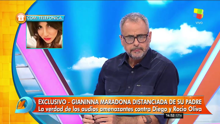 Gianinna Maradona, contra Rocío Oliva: 'Si quiere guerra, yo estoy dispuesta'
