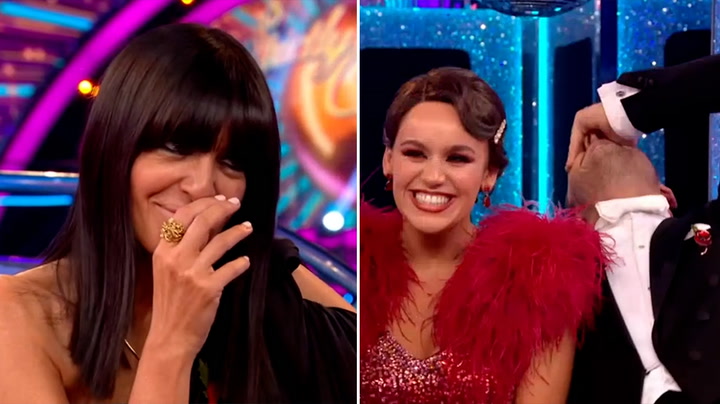 Strictly contestants left in hysterics at Vito Coppola's Claudia Winkleman gaffe