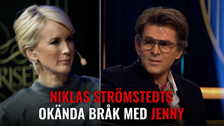 Niklas Strömstedts okända bråk med Jenny
