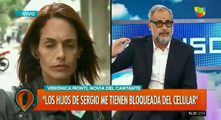 Verónica Monti: 'Los hijos de Sergio me tienen bloqueada del celular' - Fuente: América TV