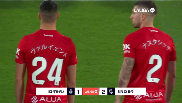 Mallorca 1-2 Real Sociedad: resumen y goles | LaLiga EA Sports (J25)