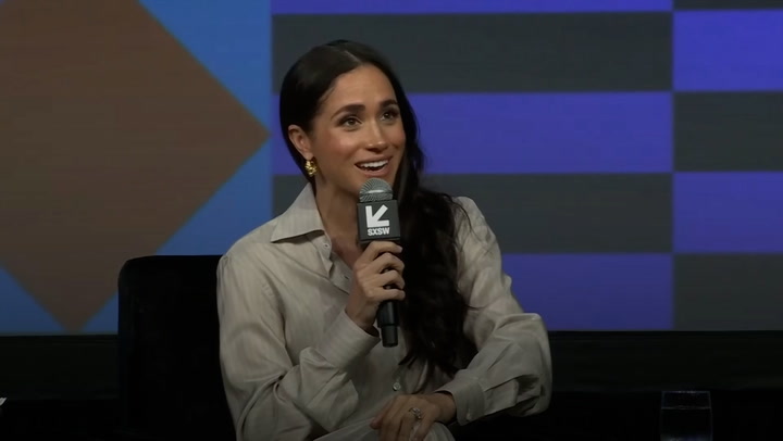 Meghan says ‘your voice is not small, it just needs to be heard’ during speech