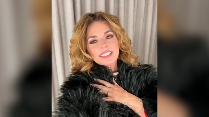 Shania Twain confirms legends slot at Glastonbury in video message to fans