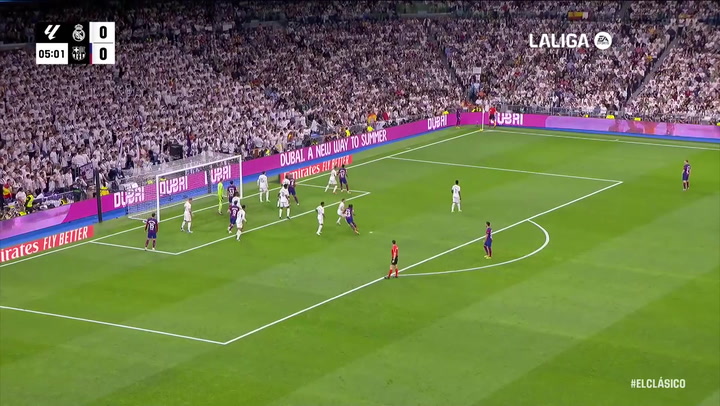 Gol de Christensen (0-1) en el Real Madrid 3-2 Barcelona