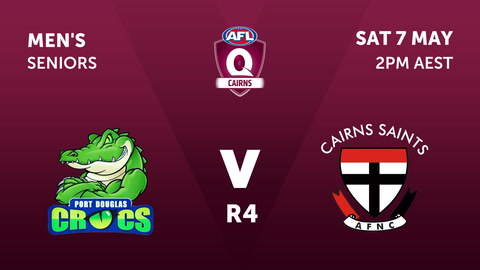 Port Douglas Crocs - AFL Cairns v Cairns Saints - AFL Carins
