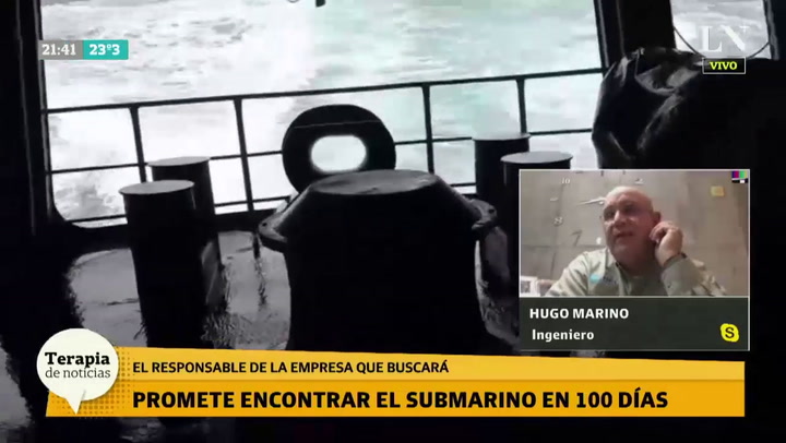 Habló el ingeniero Venezolano que promete encontrar el submarino Ara San Juan en 100 días