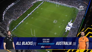 La victoria de los All Blacks vs. Australia