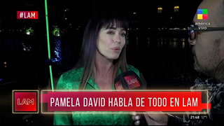 Pamela David, esposa de Daniel Vila, habló tras la conflictiva salida de Viviana Canosa de A24
