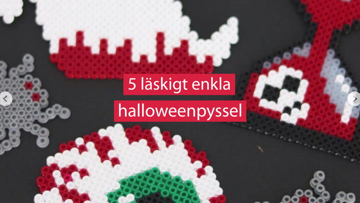Se också: 5 läskigt enkla Halloweenpyssel