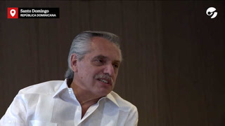Cumbre Iberoamericana. Alberto Fernández se reunió con Pedro Sánchez en Santo Domingo