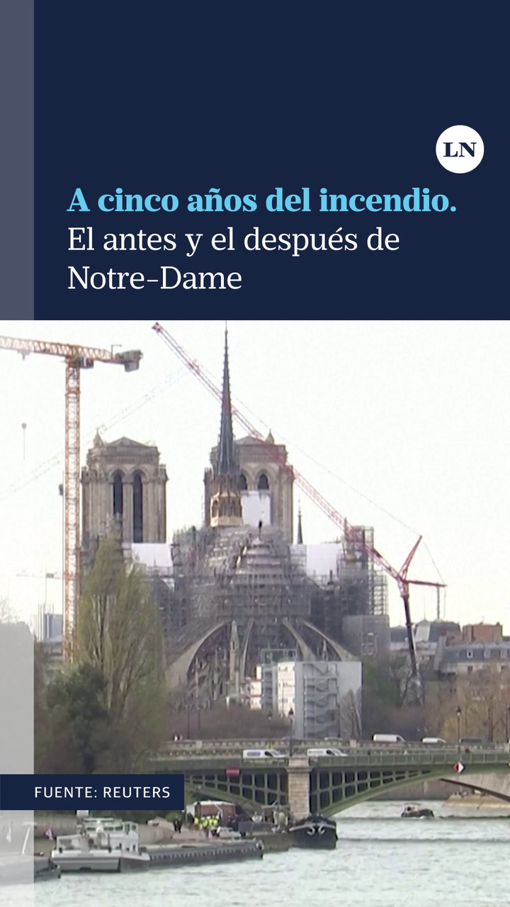 A cinco años del incendio. El antes y el después de Notre-Dame