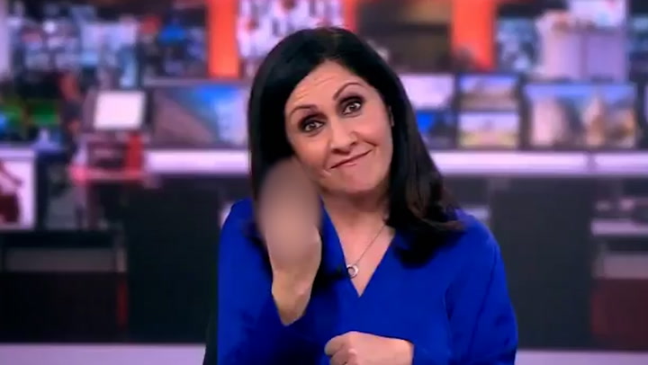 BBC News presenter caught off-guard swearing in live on-air blunder