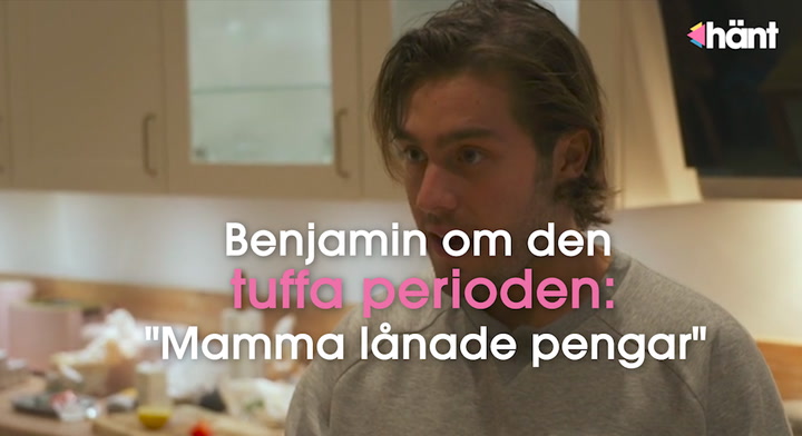 Benjamin Ingrossos starka ord om Pernilla: "Mamma lånade pengar"