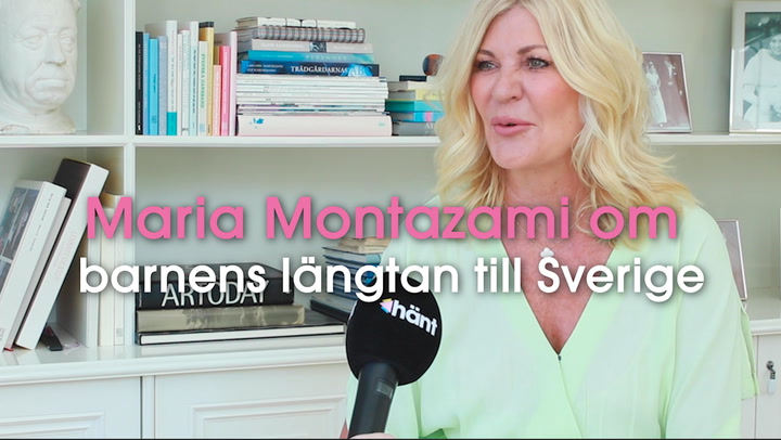 Maria Montazami om barnens längtan till Sverige
