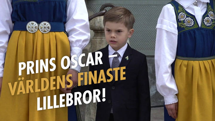 Prins Oscar – världens finaste lillebror!