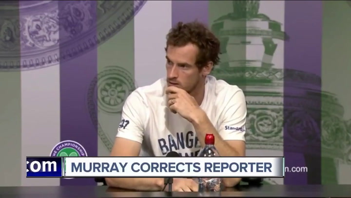 Primer jugador varón norteamericano', puntualizó enseguida Murray, aludiendo a los títulos de Grand
