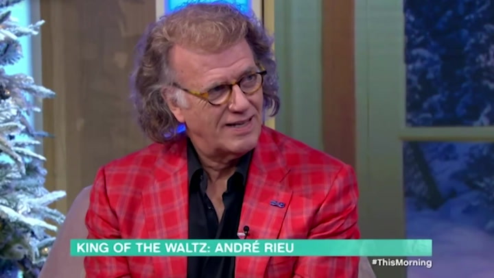 Holly Willoughby quickly apologises as André Rieu swears live on This Morning