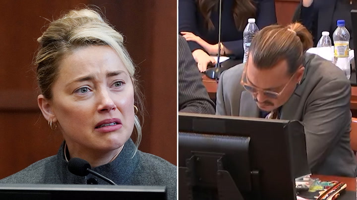 Audio played during Depp v Head trial of the couple arguing