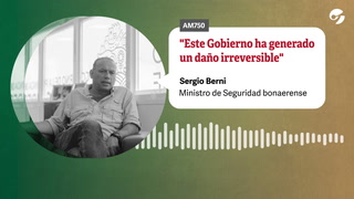 Sergio Berni: "Este Gobierno ha generado un daño irreversible"