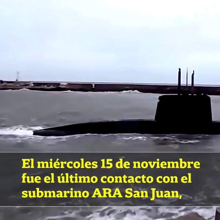 La cronologia de los hechos desde la desaparición del submarino Ara San Juan