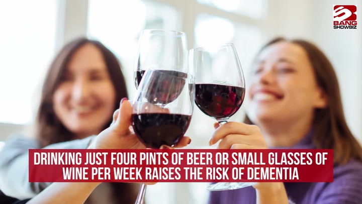 Drinking four pints of beer or wine every week raises dementia risk 