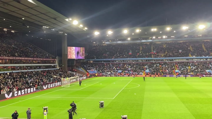 Aston Villa pay tribute to poet Benjamin Zephaniah ahead of Arsenal kick-off